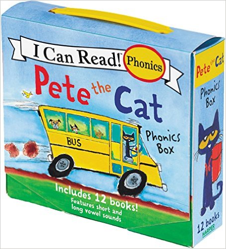 Pete the Cat Phonics Box: Includes 12 Mini-Books – Just $8.32!