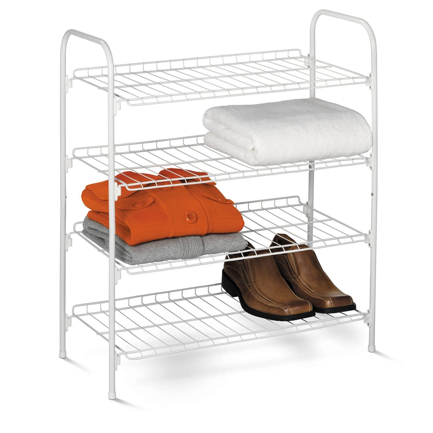 Honey-Can-Do 4-Tier Closet Accessory Shelf – Just $14.00!