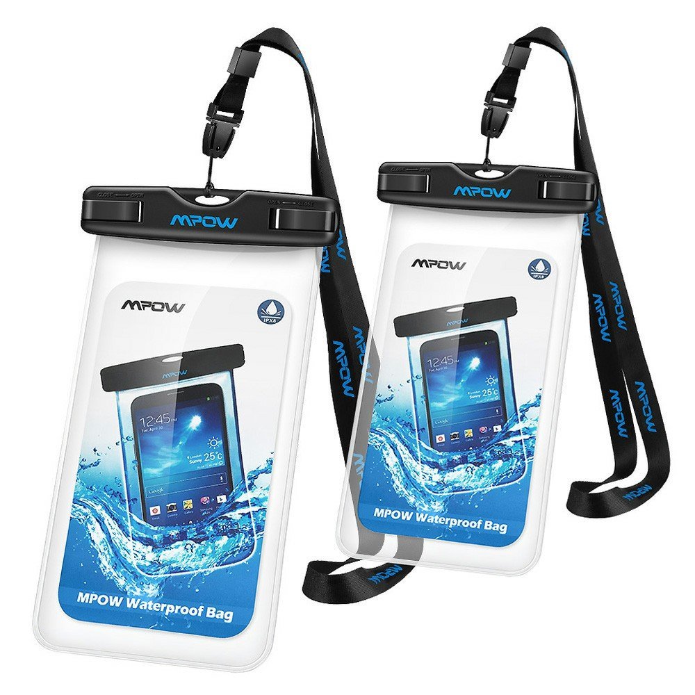 Waterproof Cases for Devices up to 6.0″ – 2-PACK – Just $9.99!