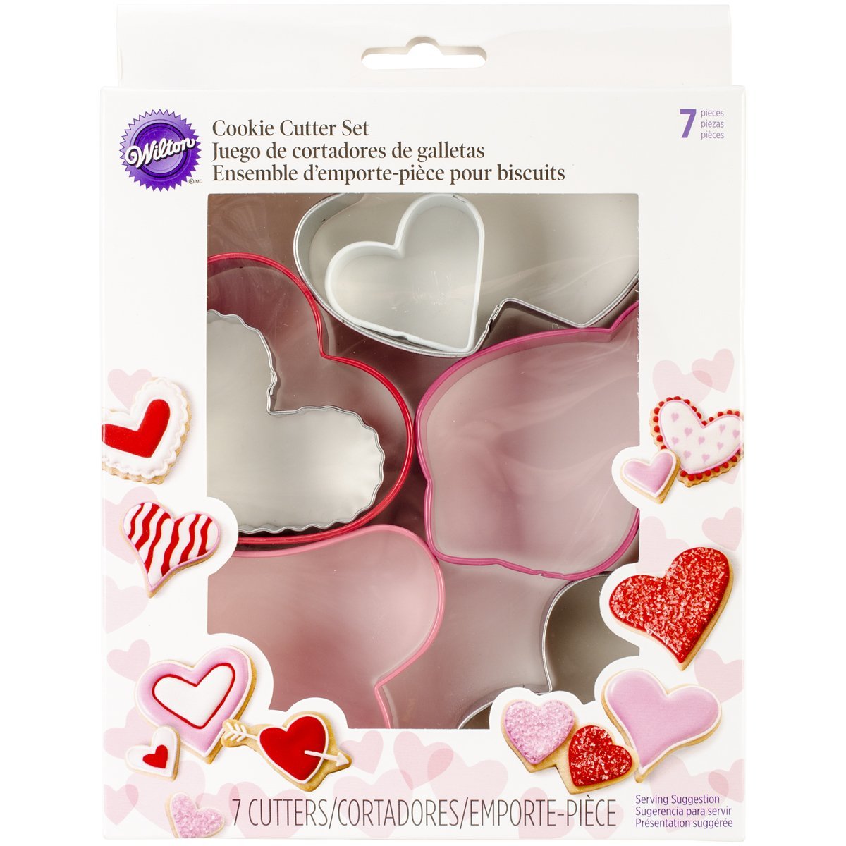 Wilton 7-Piece Valentine’s Heart Cookie Cutter Set – Just $7.59!