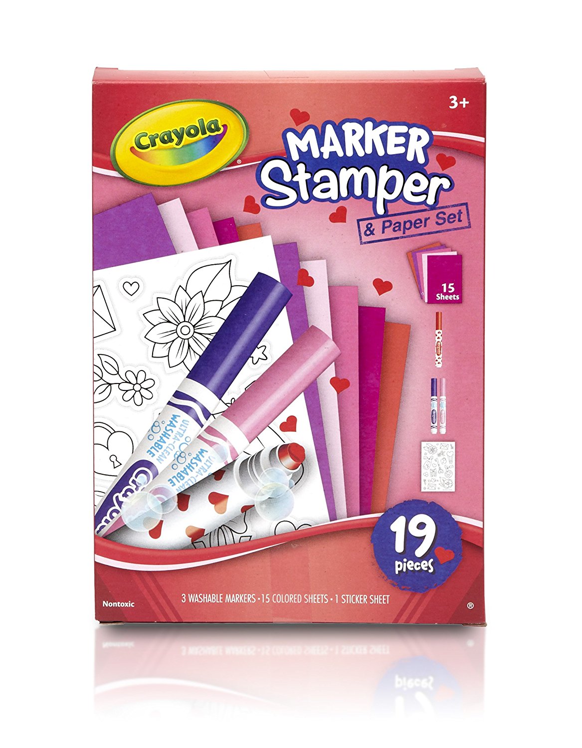 Crayola Valentine’s Marker Stamper & Paper Set – Just $6.00!