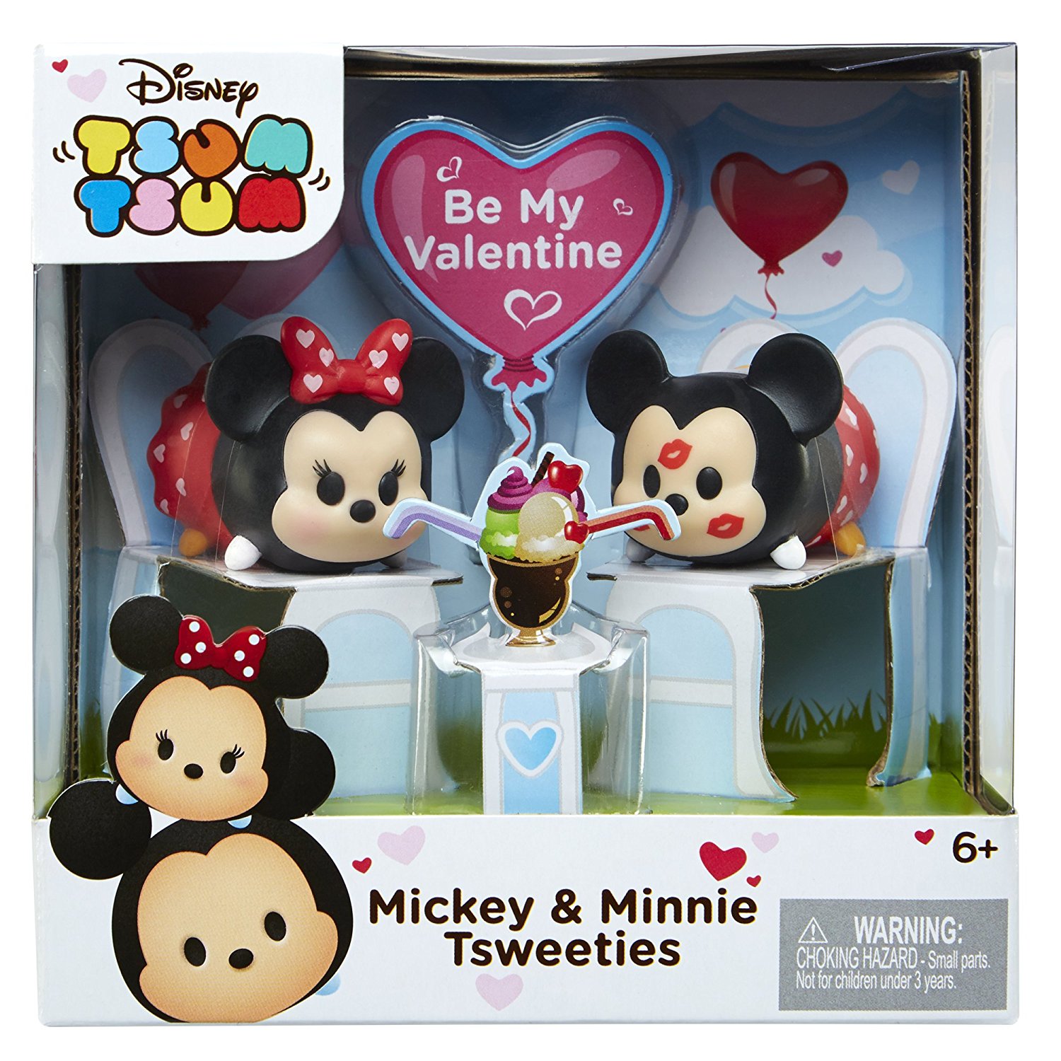 Tsum Tsum Valentine’s Day Mickey and Minnie Tsweeties Gift Set – Just $11.99!