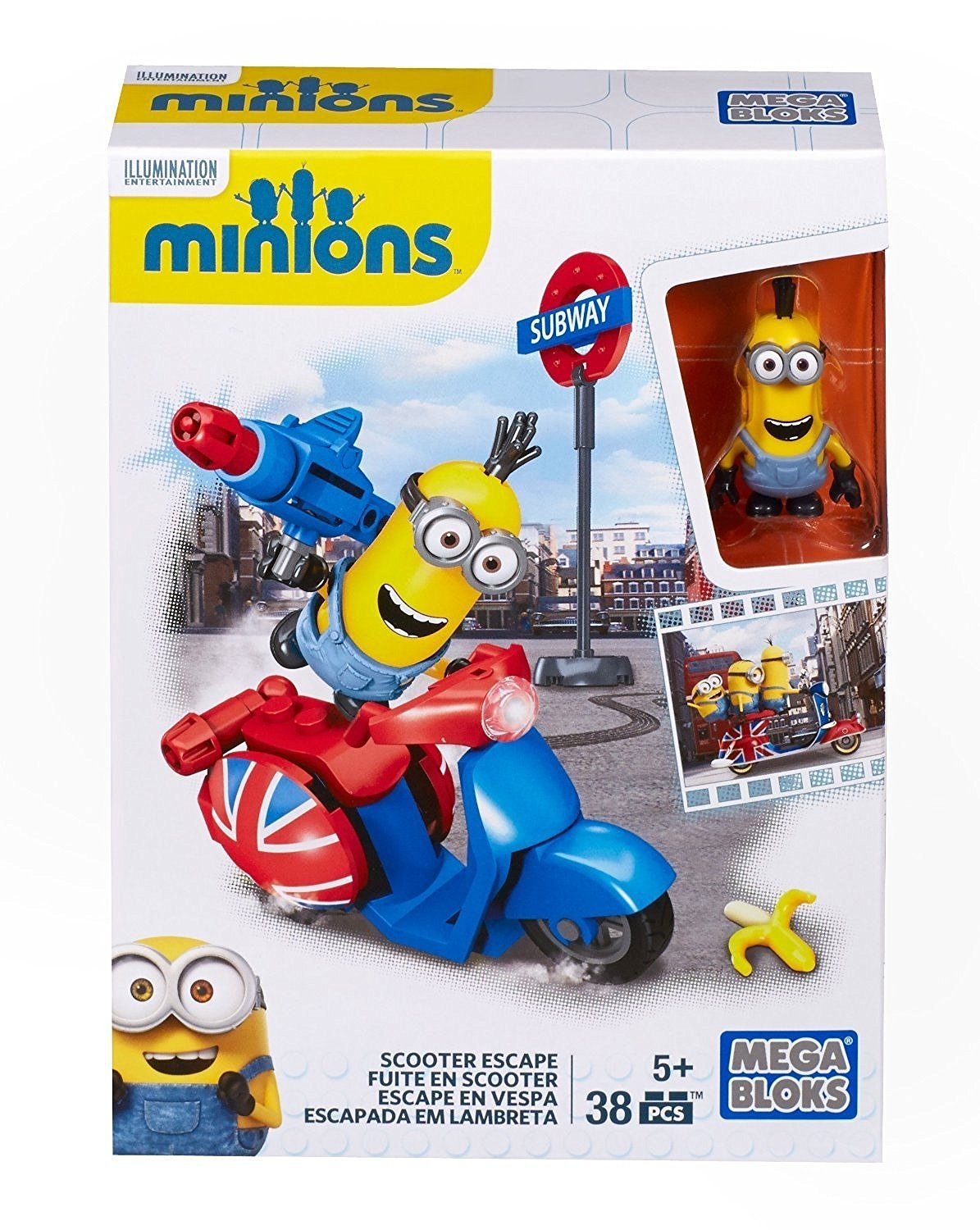 Mega Bloks Minions Scooter Escape – Just $4.75!