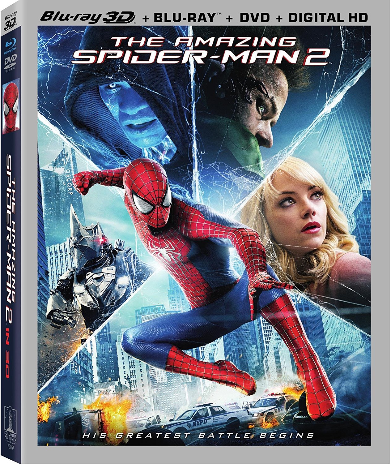 The Amazing Spider-Man 2 – 3D/Blu-Ray/DVD/UltraViolet Combo Pack – Just $9.99!