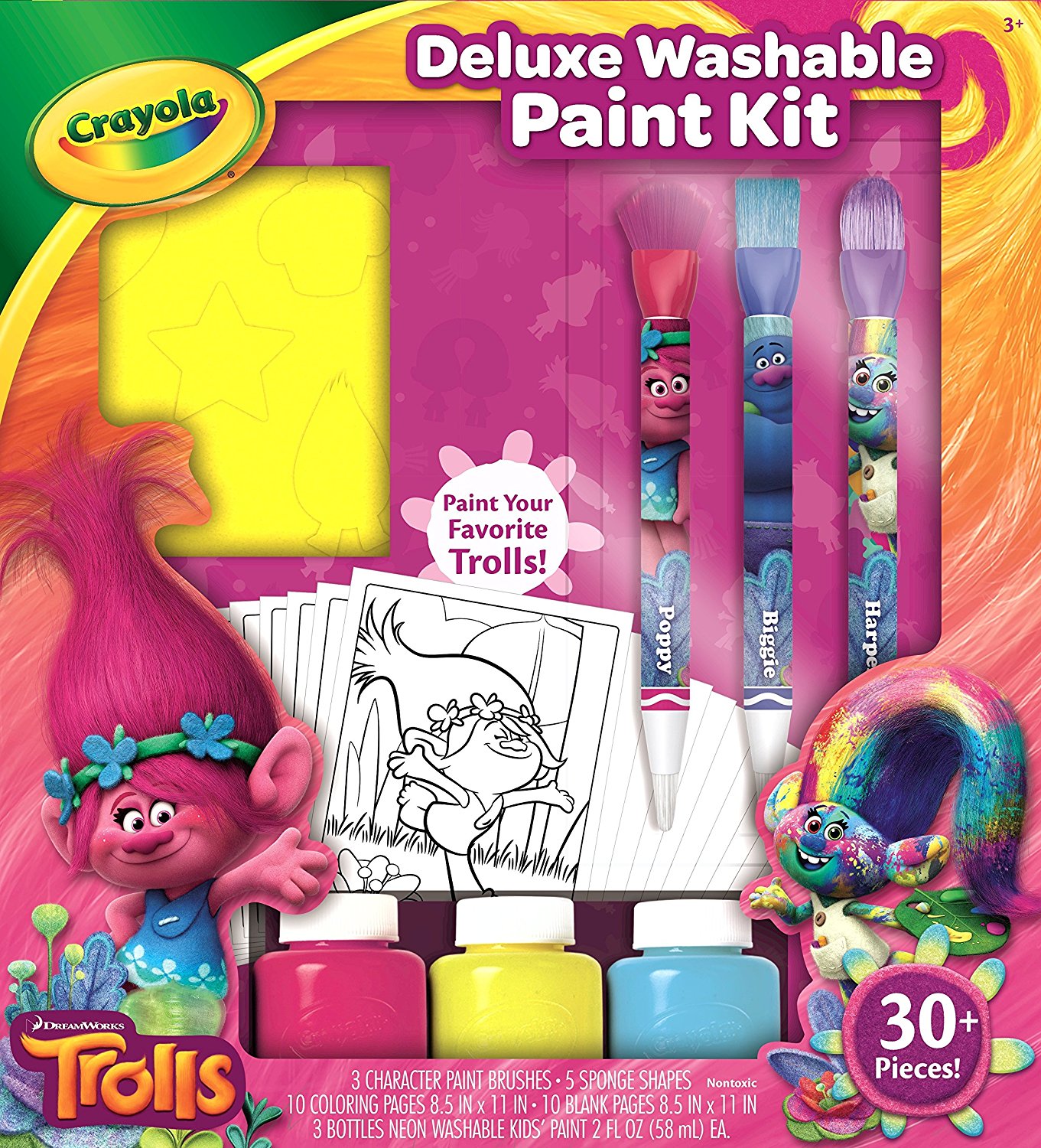 Crayola Trolls Deluxe Washable Paint Kit – Just $7.53!