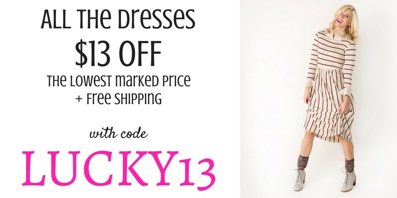 Fashion Friday! All the Dresses – Take $13 Off! Free shipping!