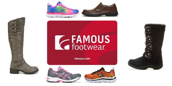 Famous Footwear $50 Gift Card Only $40!! Plus, BOGO 50% OFF Clearance Sale!