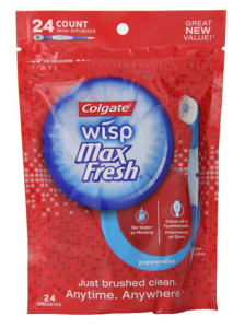 Colgate Wisp Portable Mini-Brush Max Fresh 24-Count Just $3.04 Shipped!