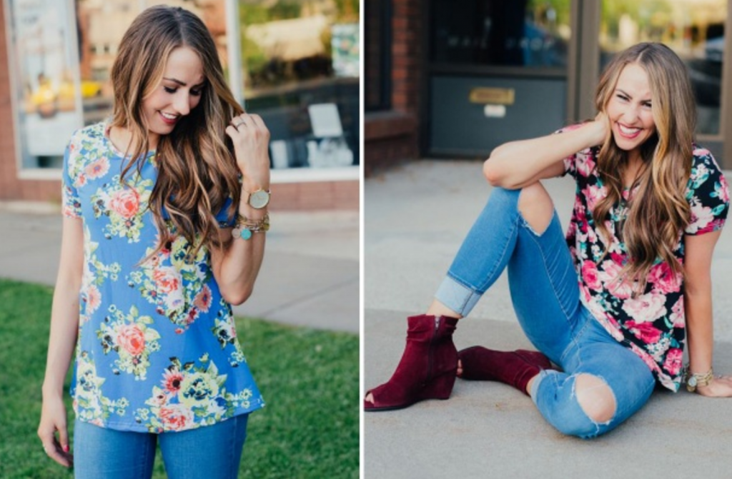 Favorite Floral Tunics In 4 Different Styles Just $14.99!