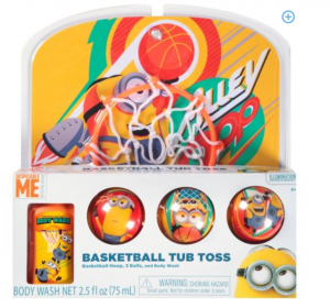 Despicable Me Minion Basketball Tub Toss 5-Piece Gift Set Just $2.96!