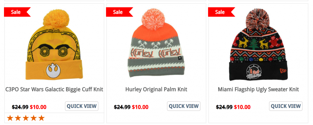 Select Knit Hats Just $10.00 At Lids.com!