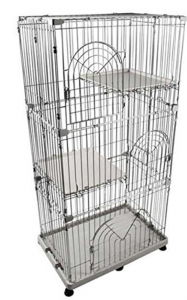 IRIS Wire Pet Cage $89.60! Perfect For Small/Compact Spaces!