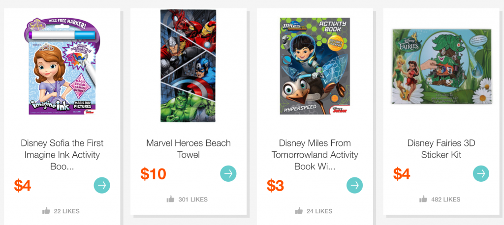 Everything Disney Collection Live On Hollar! Prices As Low As $2.00!