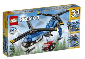 LEGO Creator Twin Spin Helicopter Building Kit Just $21.59! (Reg. 29.99)