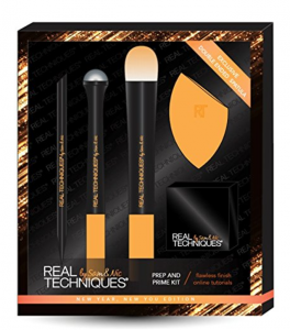 Real Techniques Prep and Prime Make Up Brush Set Just $16.00!