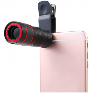 Roof BAK – 4 Prism 8X HD Monocular Mini Mobile Phone Accessory with Clip Just $3.49!