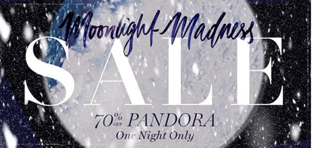 HOT! 70% Off Pandora Tonight Only On Rue La La!