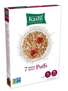Kashi 7 Whole Grain Puffs Cereal 5.6oz Box Just $1.67!