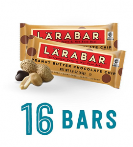 Larabar Gluten Free Bar, Peanut Butter Chocolate Chip 16-Count Just $10.90!