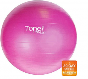 Tone Fitness Anti-burst Stability Ball Just $5.00!