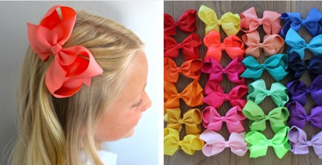 Darling 4″ Boutique Bows In 30 Colors Just $1.99!