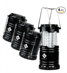 WOW! Etekcity 4 Pack Portable Outdoor LED Camping Lantern Just $25.99!