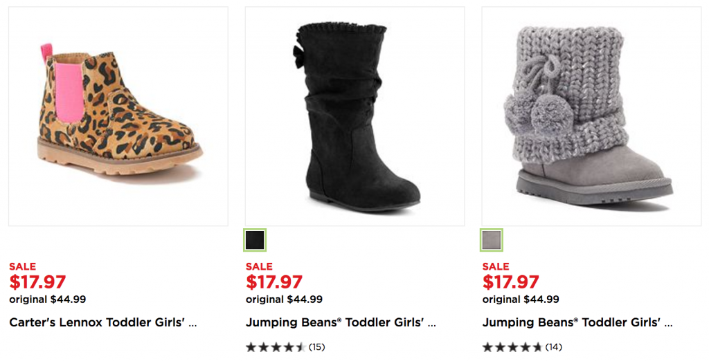 Kohls: 30% Off, $10 Off $30 Baby & Toddler Apparel, & FREE Shipping For Kohl’s Cardholders! Plus, Stack Codes To Get Two Pairs of Toddler Girls Boots For Just $18.15!