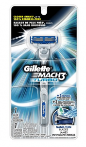 HOT! Gillette Mach3 Turbo Men’s Razor w/ One Refill Just $2.69 Shipped!