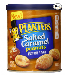 Planters Dry Roasted Peanuts Salted Caramel, 6oz 8-Pack Just $8.44 Shipped!