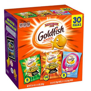 HOT! Pepperidge Farm Goldfish Variety Pack Bold Mix 30-Count Just $7.59 Shipped!