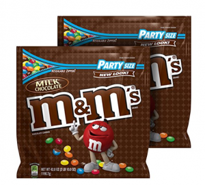 M&M’s Milk Chocolate Candy Party Size 42-Ounce Bag 2-Pack Just $12.92 Shipped!