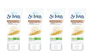 St. Ives Nourished and Smooth Scrub and Mask 4-Count Just $8.96 Shipped! Amazon Prime Exclusive!