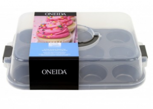 Oneida Simply Sweet 12 Cup Covered Muffin Pan W/ Handle 2-Pack Just $20.29!