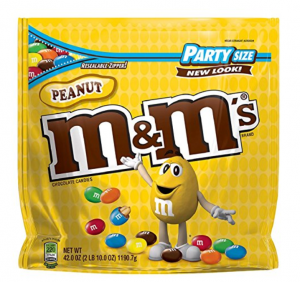 M&M’S Peanut Chocolate Candy Party Size 42-Ounce Bag $6.99 As Add-On Item!