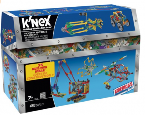K’NEX – 35 Model Building Set – 480 Pieces Just $17.49!
