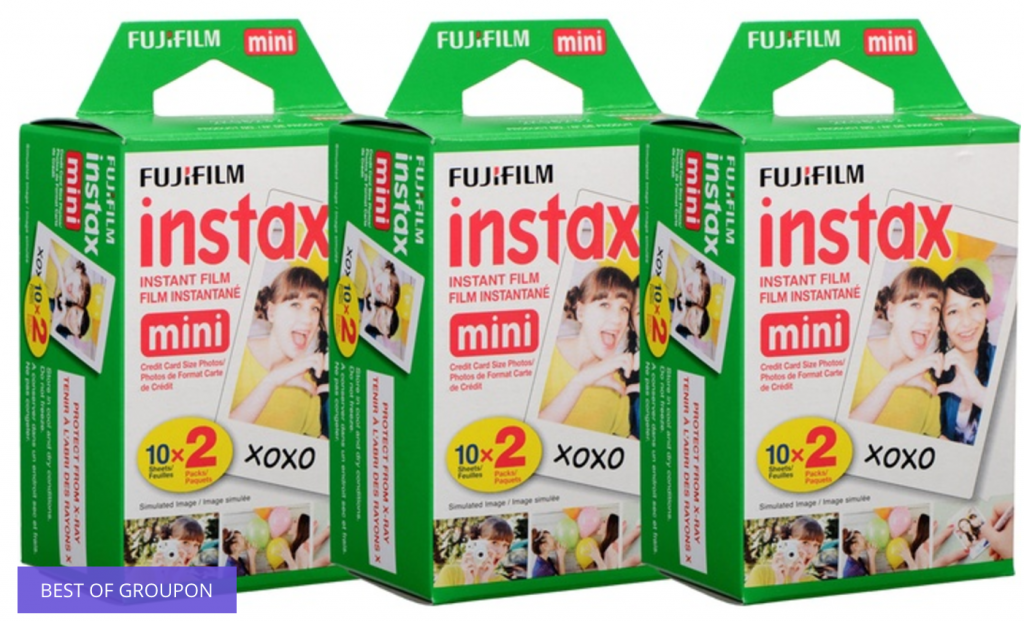 Fujifilm Instax Mini Instant Film 60-Count Just $42.99!
