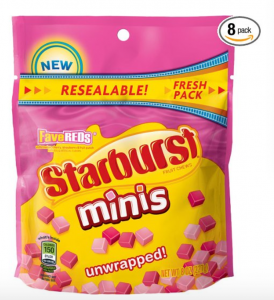 Starburst FaveREDS Minis Fruit Chews Candy 8oz 8-Pack Just $15.75 Shipped!