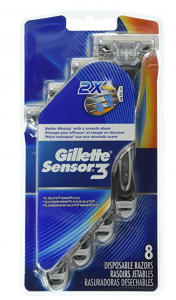 Gillette Sensor3 Men’s Disposable Razor 8-Count Just $8.95 Shipped!