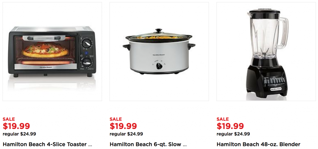 RUN! Four Small Kitchen Appliances Just $1.46 After Mail-In Rebate & Kohl’s Cash!