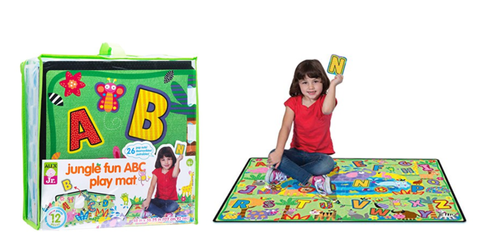 ALEX Jr. Jungle Fun ABC Play Mat Just $11.65!