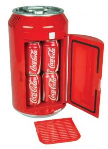 Coca Cola Mini Can Fridge $49.00!