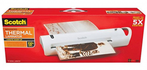 3M Thermal Laminator Assorted 50 Pouches/Laminator Just $19.38!