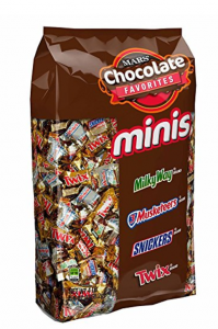 MARS Chocolate Minis Size Candy Bars Variety Mix 240-Piece 4lb Bag Just $12.19!