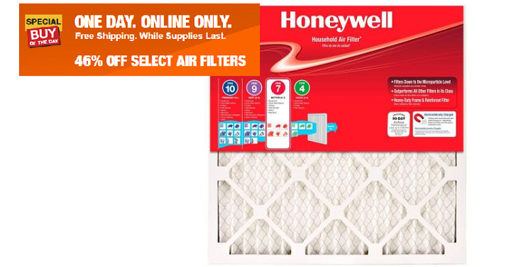 Honeywell Allergen Air Filters (4-Pack) Only $19.99 Shipped! (Reg. $37.29) Today, Jan. 23rd Only!