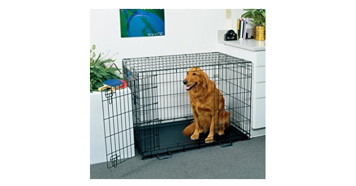 MidWest Life Stages Folding Metal Dog Crate Only $31.60! (Reg. $59.79)