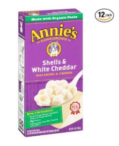 Annie’s Shells & White Cheddar Macaroni & Cheese (Pack of 12) – Only $8.91!