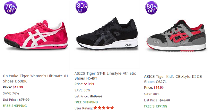 HUGE ASICS Shoe Sale for the Whole Family! Prices Start at Only $14.99 Shipped! (Reg. $75)