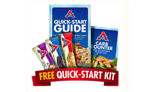 FREE Atkins Quick Start Kit + SAVE $5!!