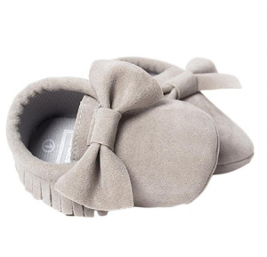 Cute, Leather Baby Mocassins – $3.89 Shipped!