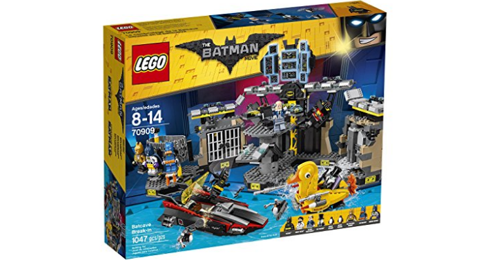 LEGO BATMAN MOVIE Batcave Break-in Building Kit (1045 Piece) Only $69.99 Shipped! (Reg. $99.99)